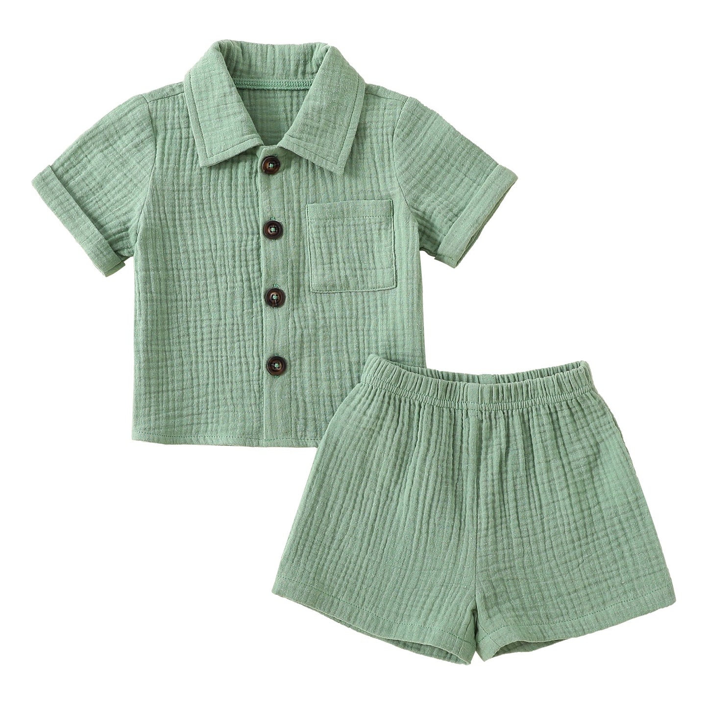 Mini Fashion™ - Cotton Linen Summer Set Boys