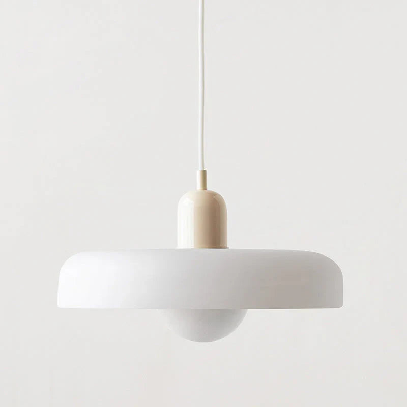 Bauhaus Pendant Light Made of Coloured Glass