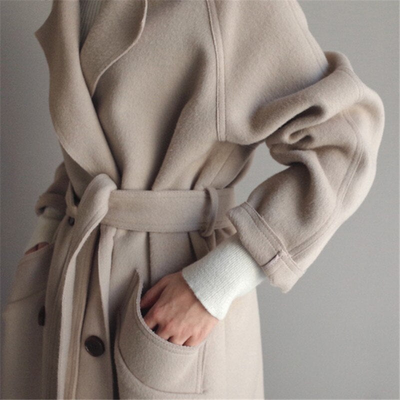 Tabeana - Manteau long en cachemire