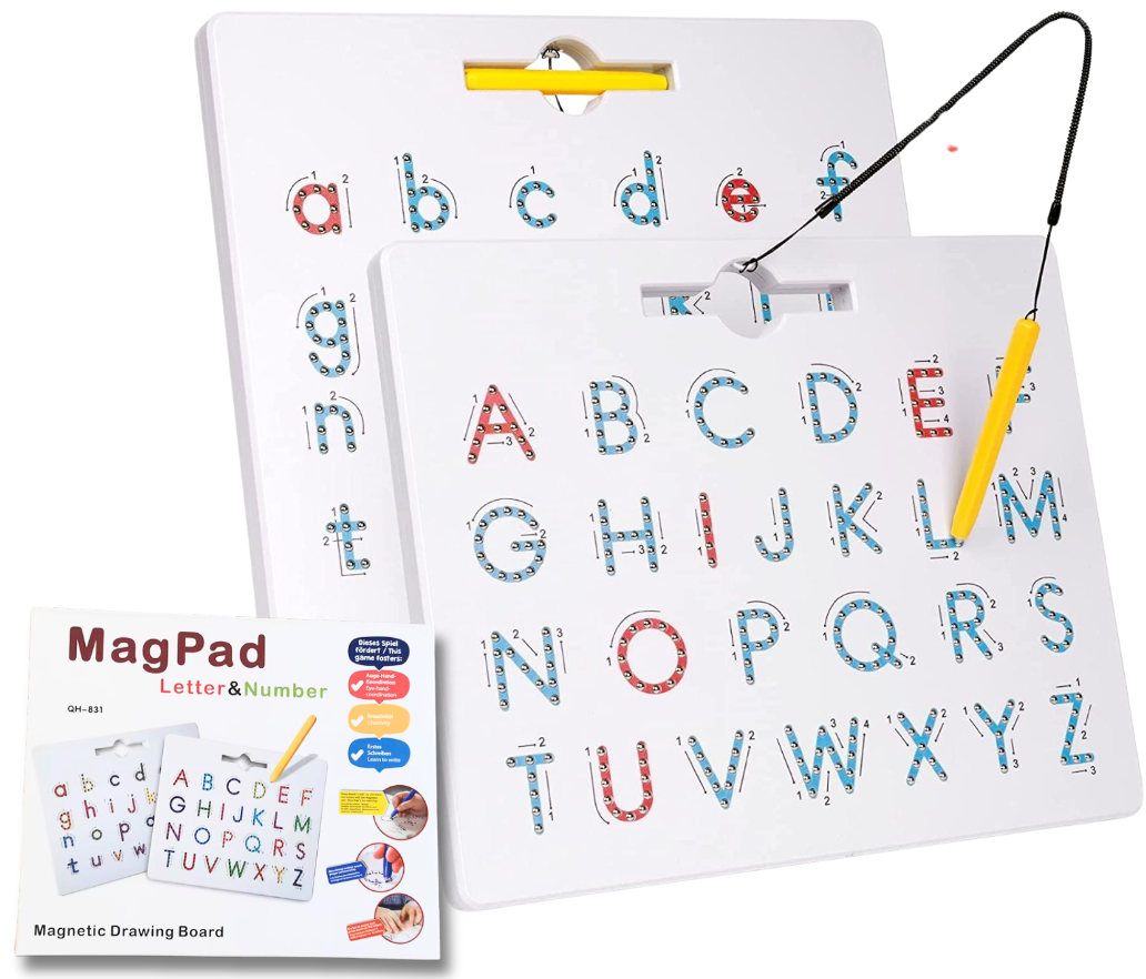 Montessori Double-Sided Magnetic Letter Board