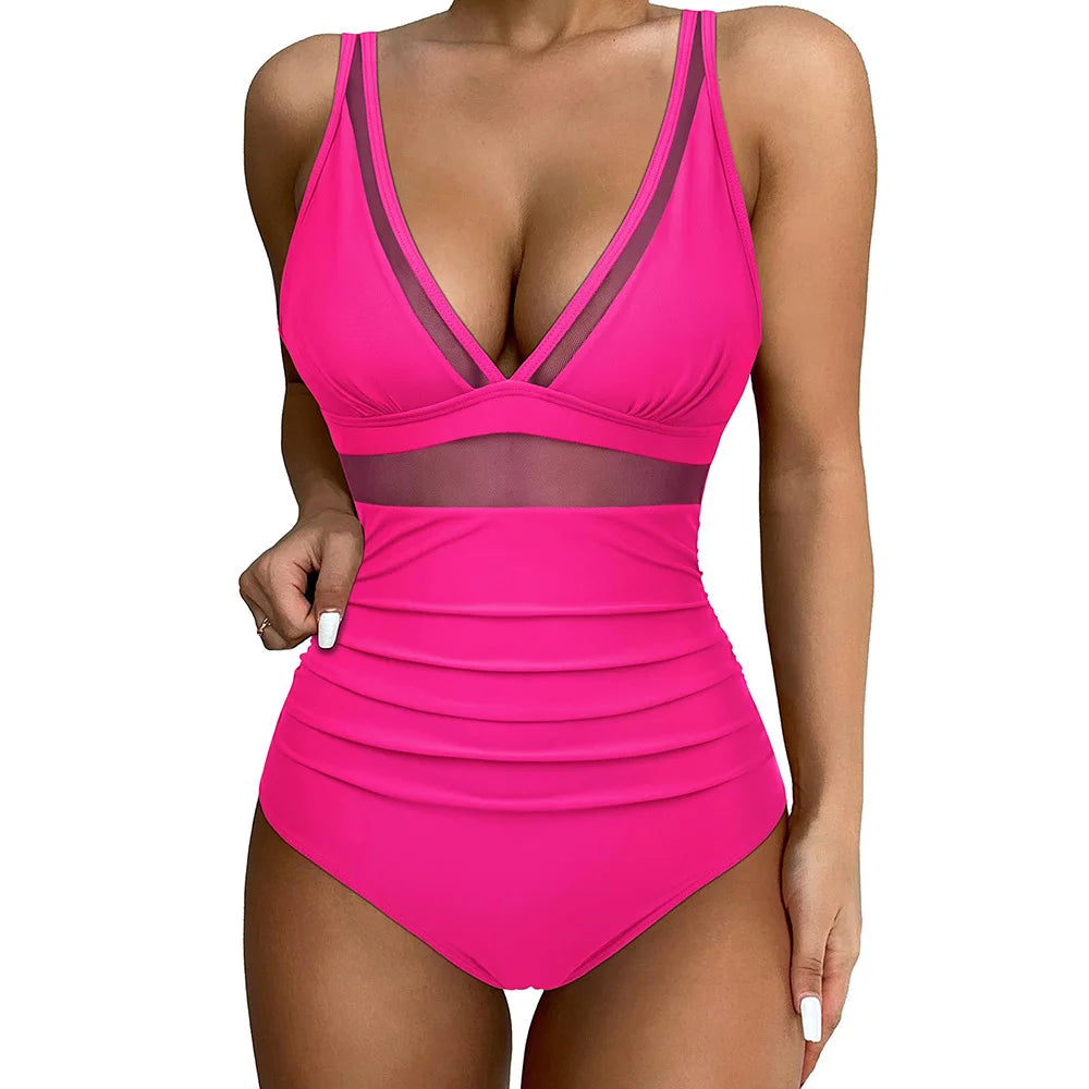 Nina™ - Stilvolles Badeanzug mit Bauchkontrolle
