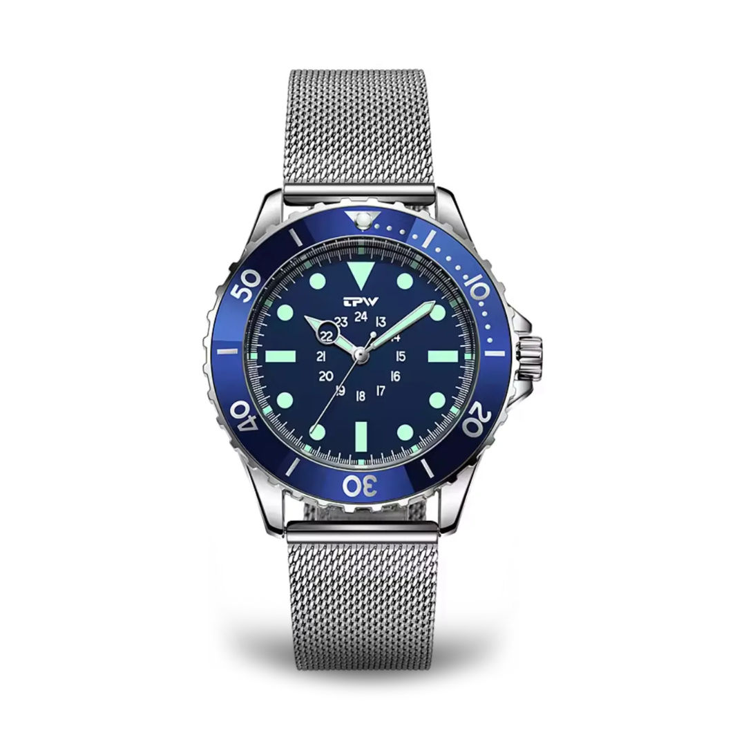 Waterdichte Tactische Veldhorloge in Duikerstijl