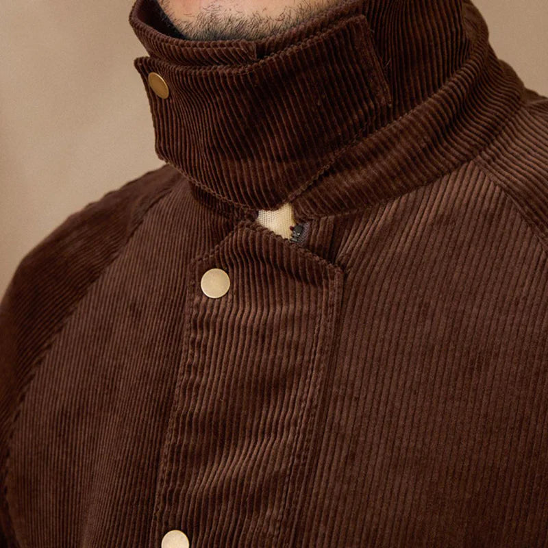Ilona – Veste de chasse vintage en velours côtelé de coton