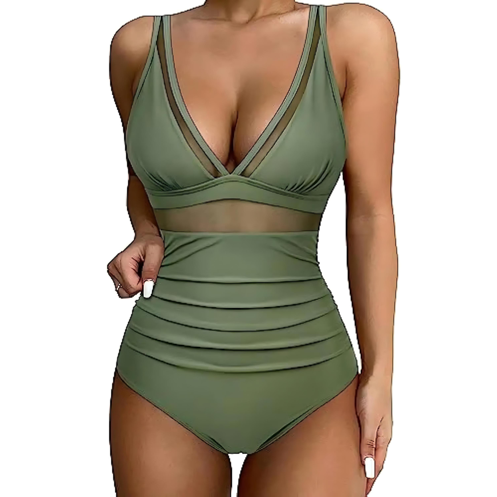 Nina™ - Stilvolles Badeanzug mit Bauchkontrolle