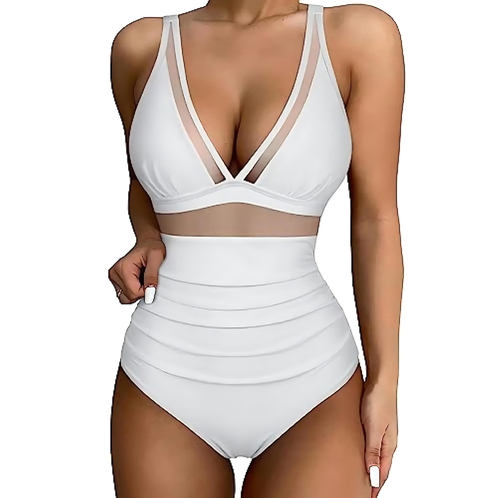 Nina™ - Stilvolles Badeanzug mit Bauchkontrolle