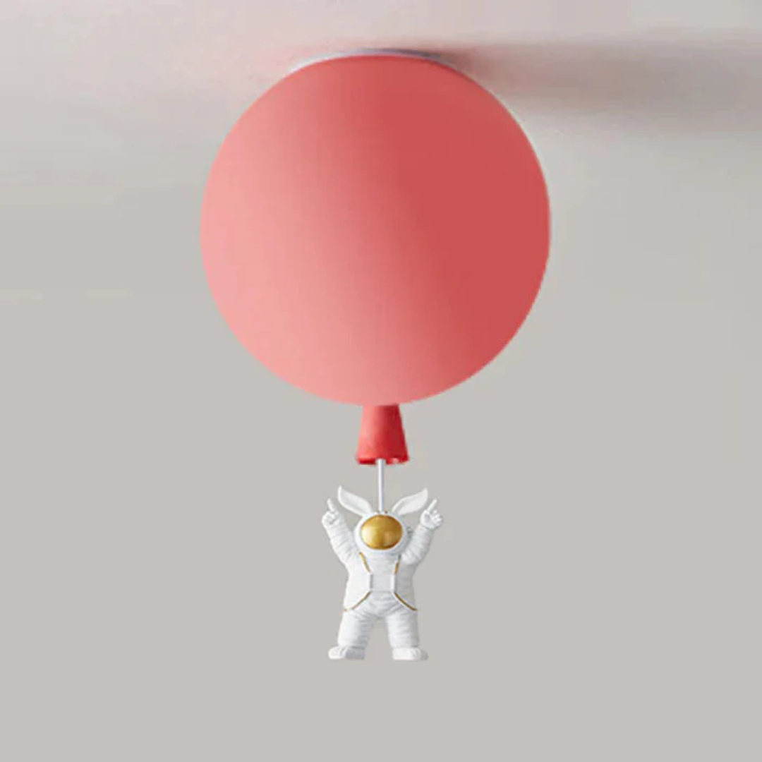 Lampada da soffitto LED per camera dei bambini Trendy Moon/Astronaut - CosmoGlow