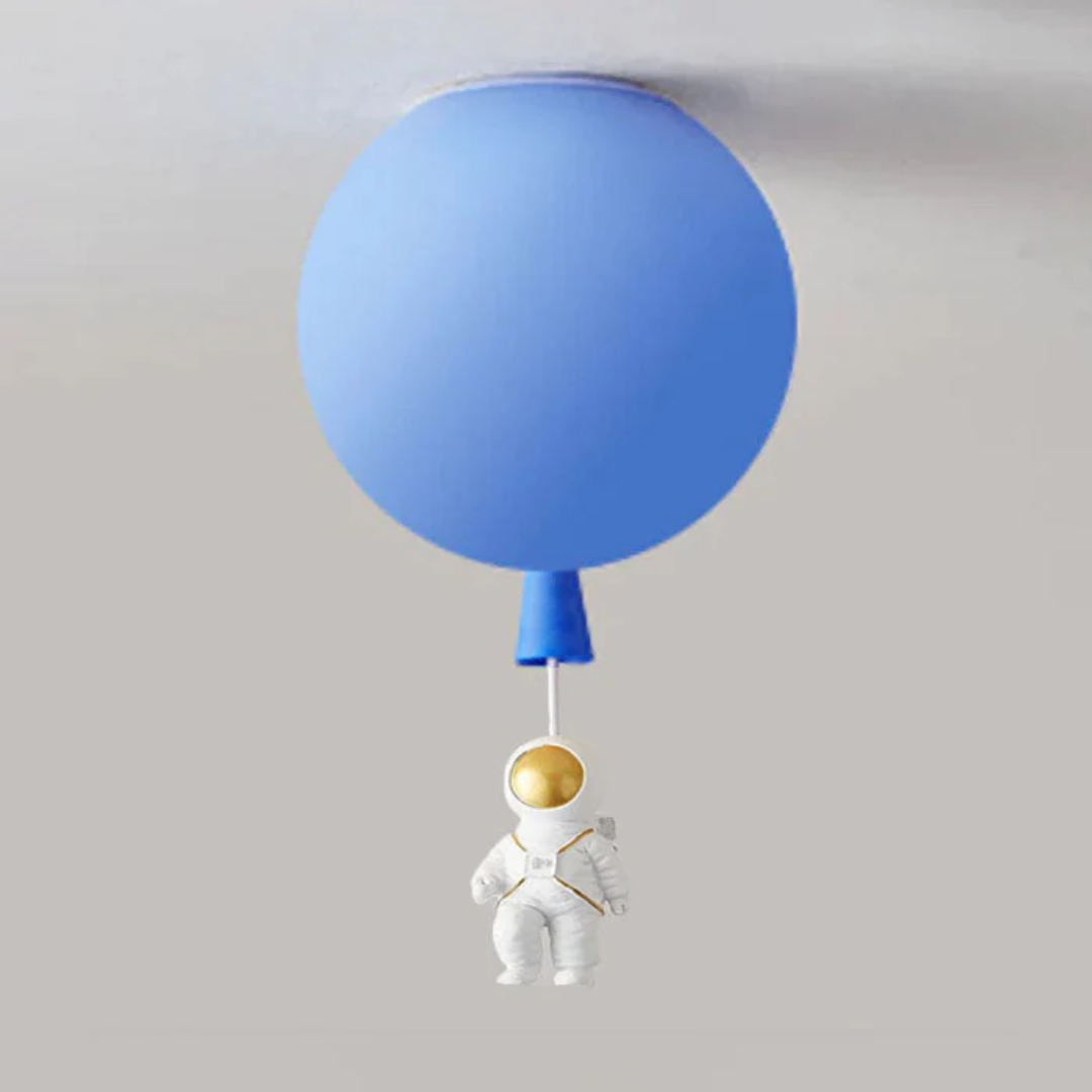 Lampada da soffitto LED per camera dei bambini Trendy Moon/Astronaut - CosmoGlow