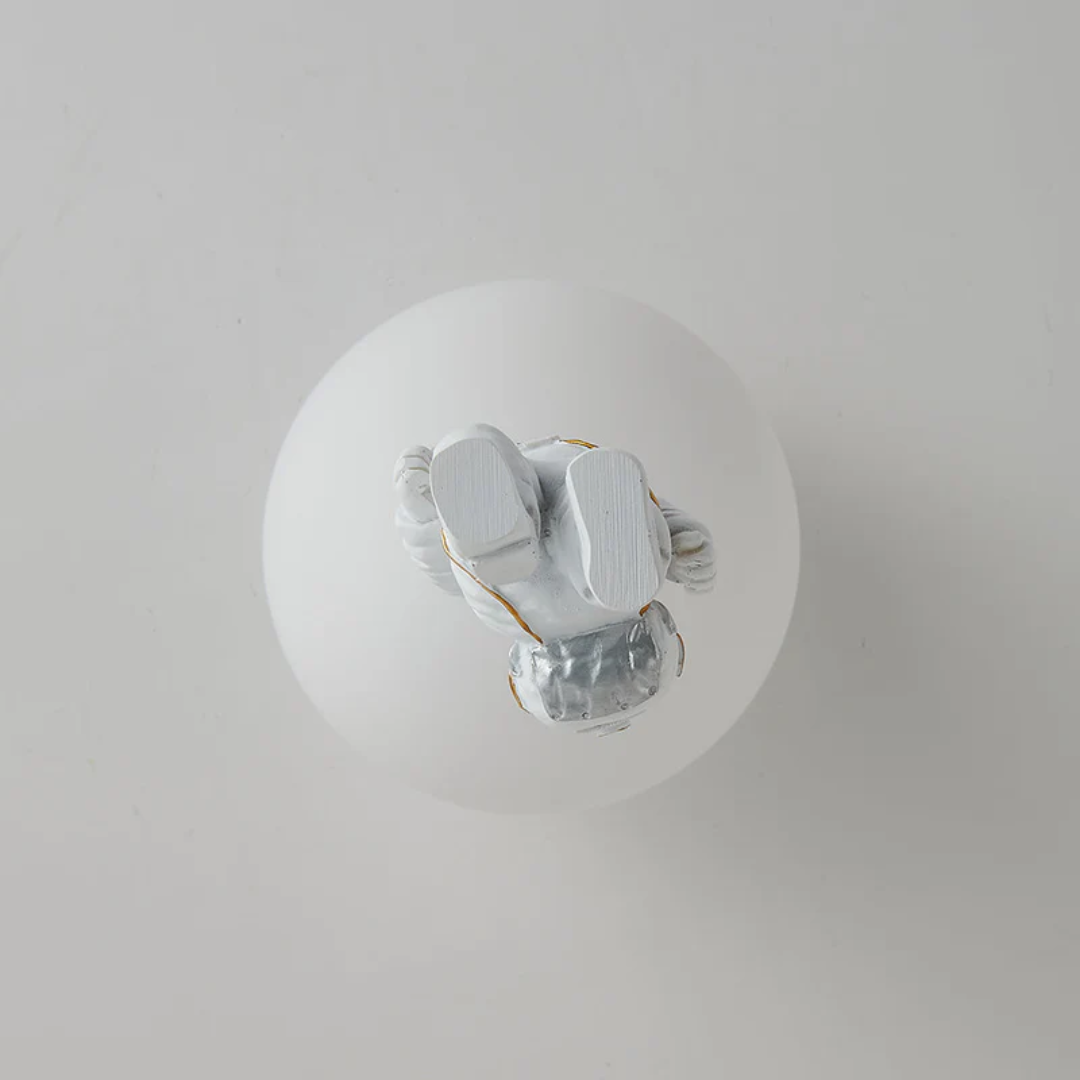 Lampada da soffitto LED per camera dei bambini Trendy Moon/Astronaut - CosmoGlow