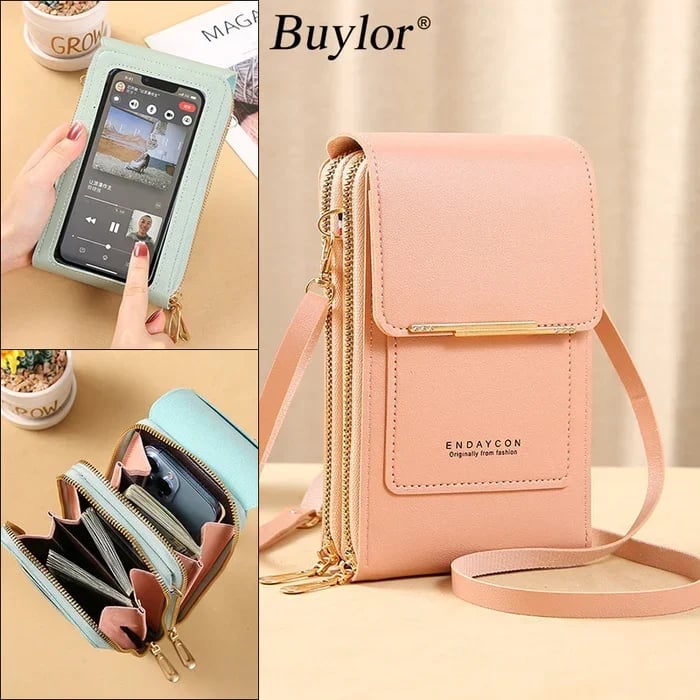 Anti-Theft Leather Bag