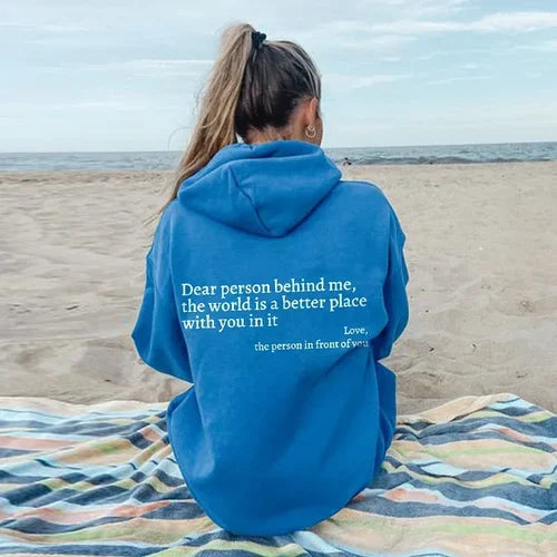 'Dear Person Behind Me' Sweater