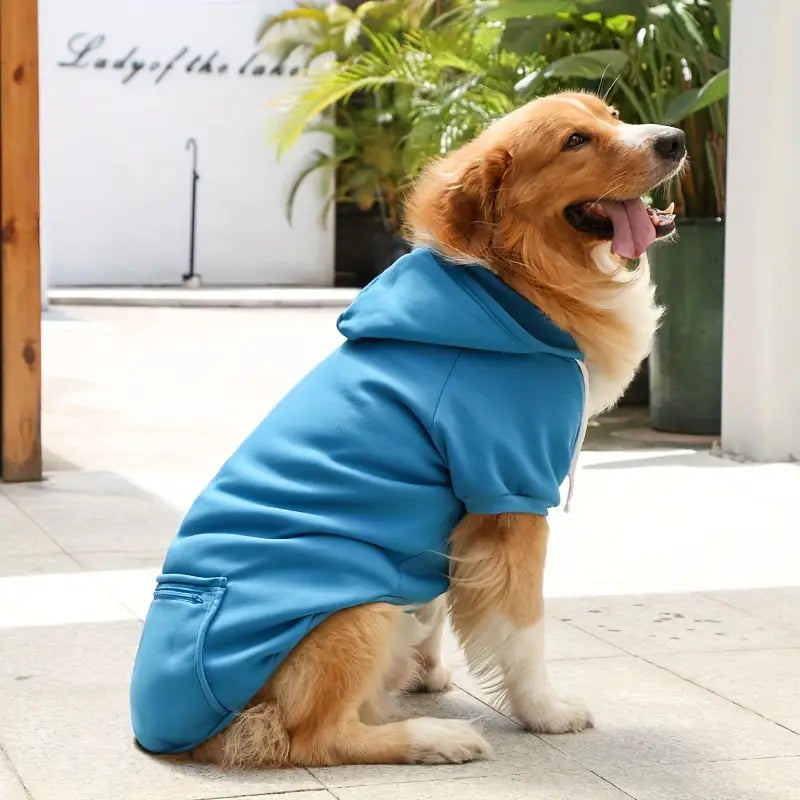 ChillWoof™ | Say goodbye to shivers with this warm hoodie