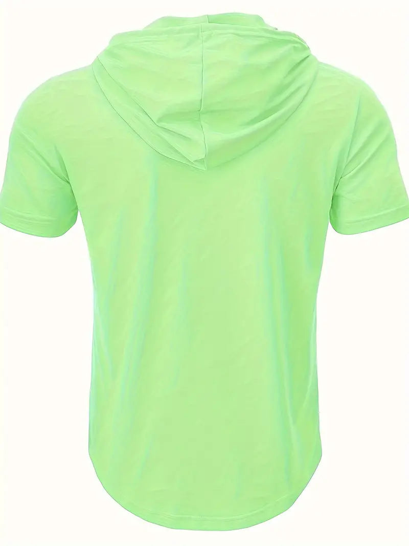 Vivek™ - Korte Mouwen Hoodie Shirt