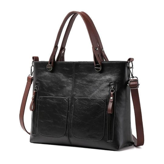 Ladies Vintage Leather Shoulder Bag