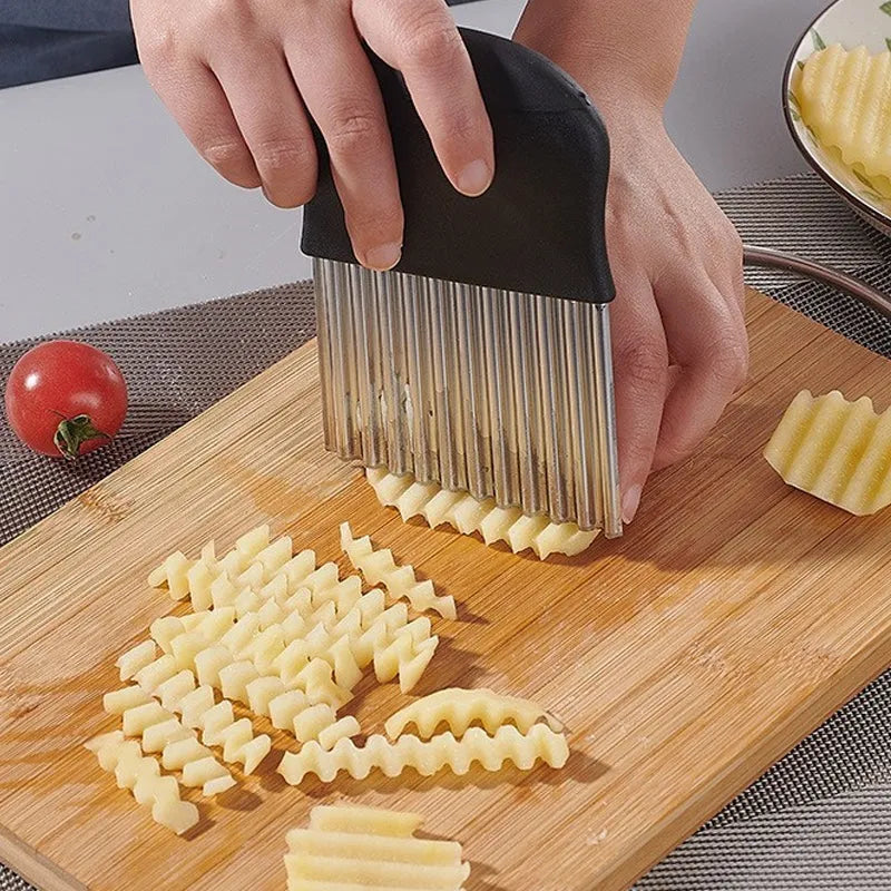 Golvende aardappelsnijder