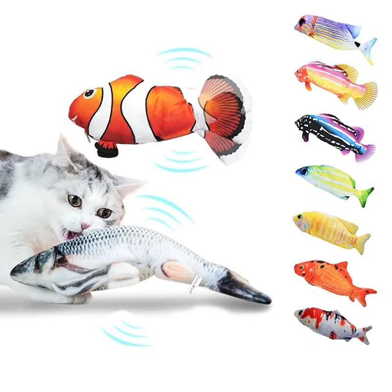 CatFish™ | Moving Toy Fish