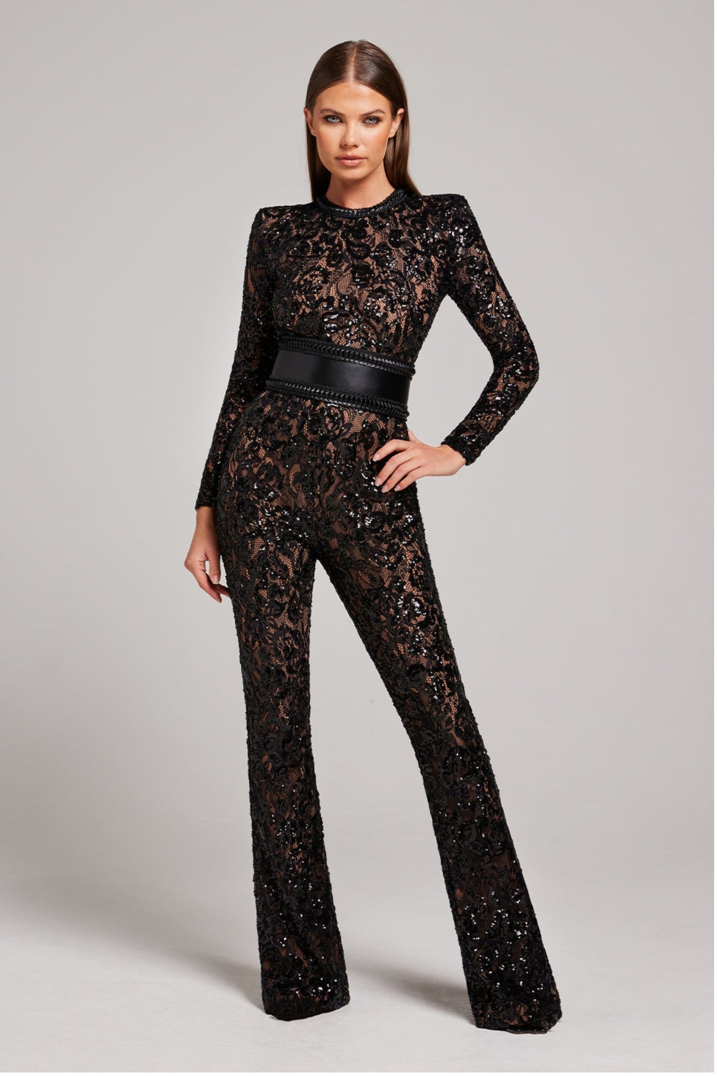 Tonifa - Elegant Lace Jumpsuit