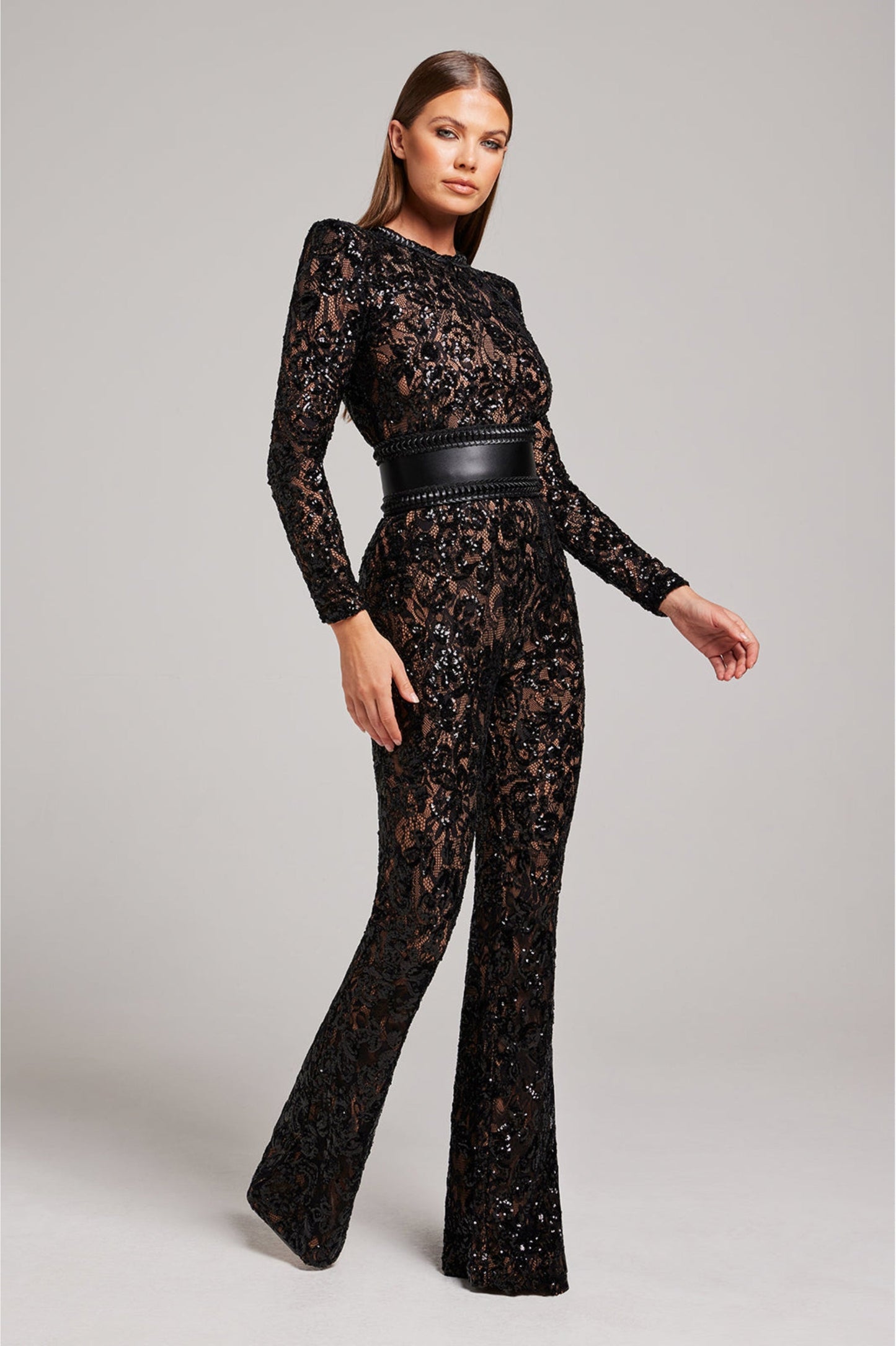 Tonifa - Elegant Lace Jumpsuit