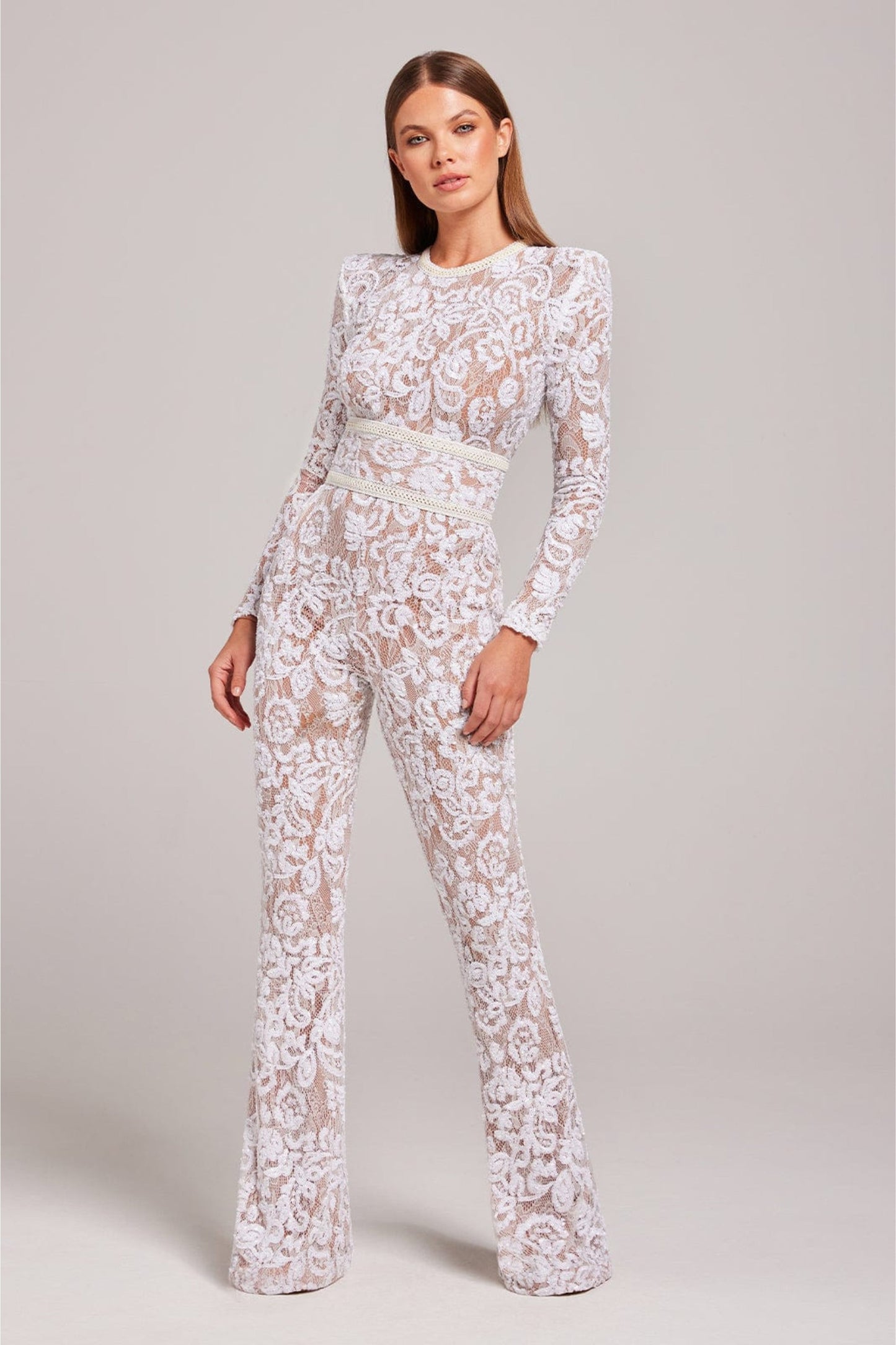 Tonifa - Elegant Lace Jumpsuit