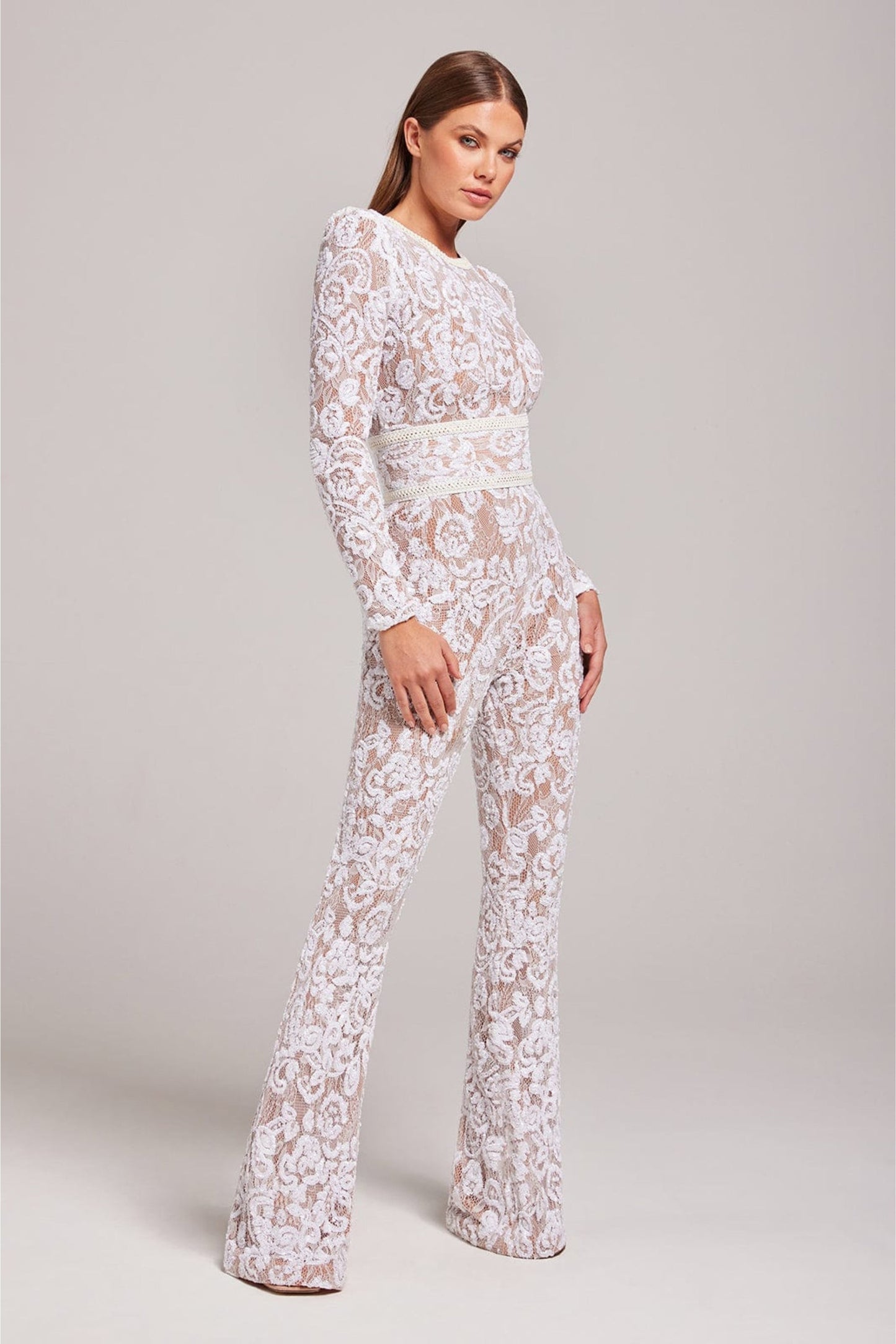 Tonifa - Elegant Lace Jumpsuit