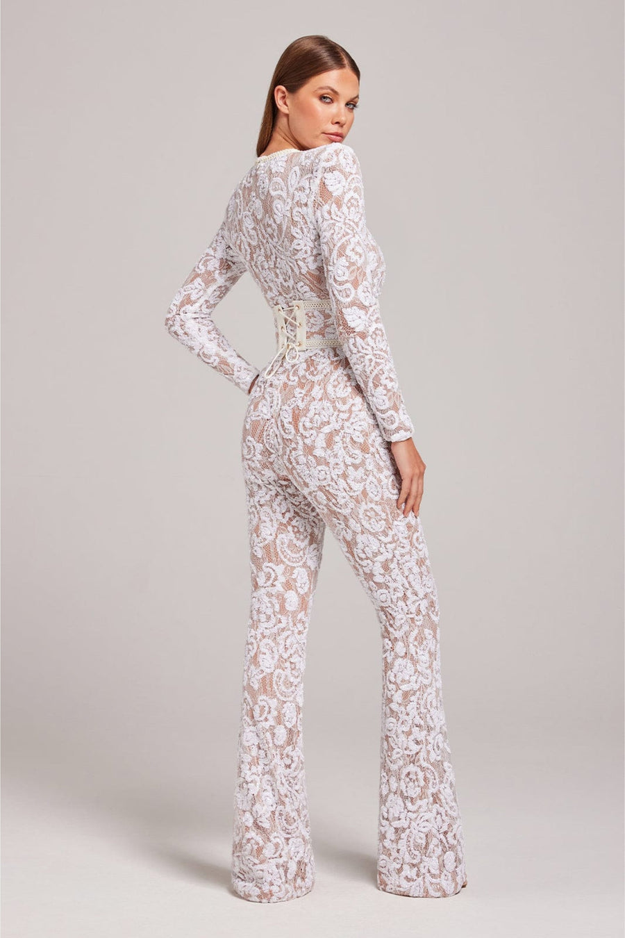 Tonifa - Elegant Lace Jumpsuit