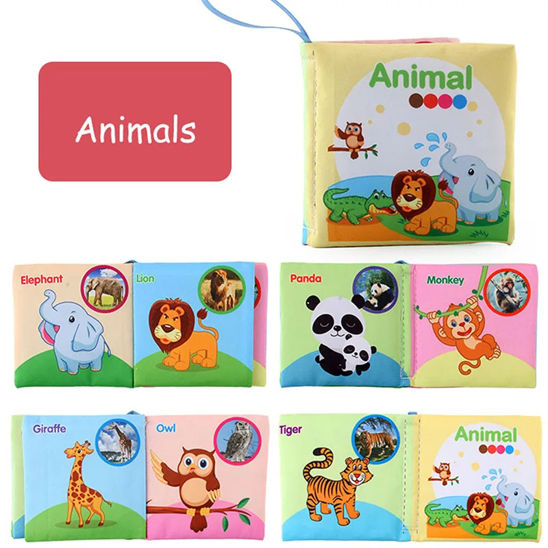 Soft Tail Book™ – Soft Tail Fun - Sensory Animals Baby Booklet