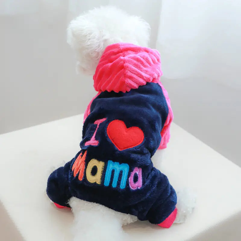Furrie™ | Valentine's Dog Jumpsuit Full of Love