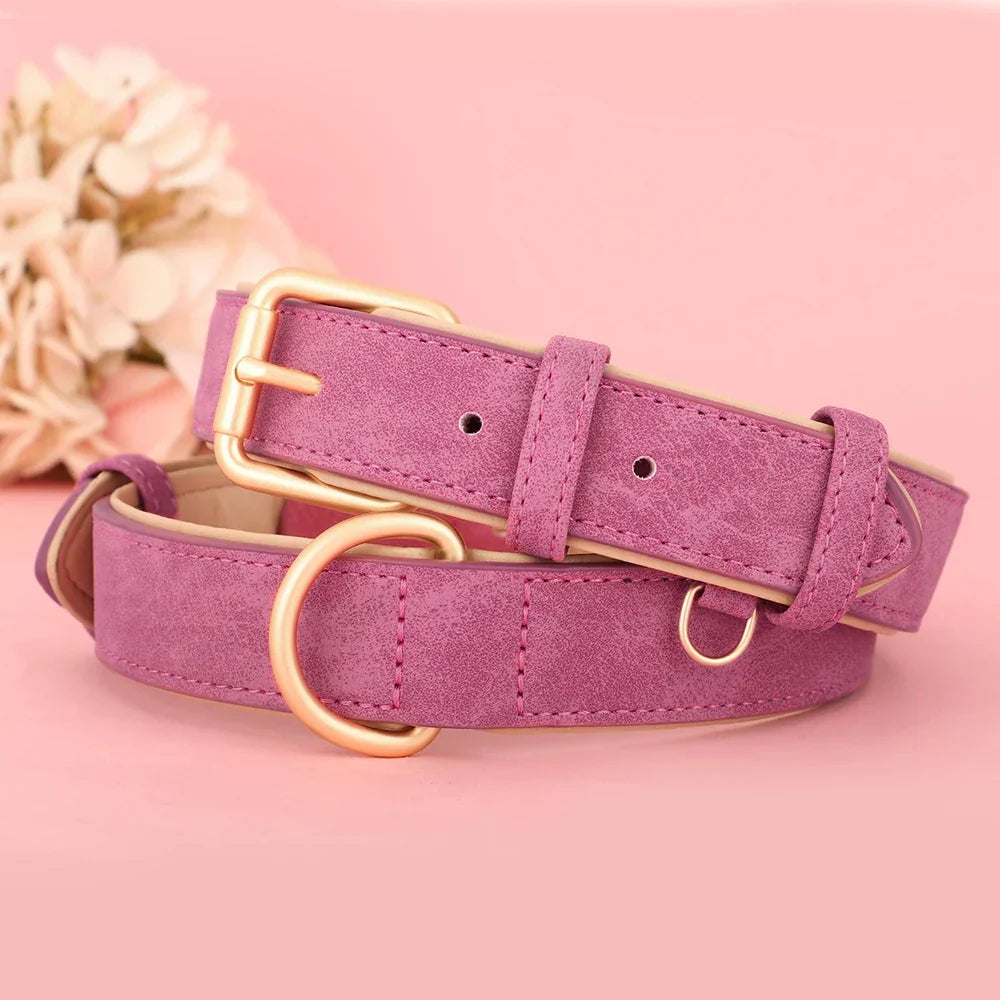 PrimePaw™ | Stylische Lederhalsband