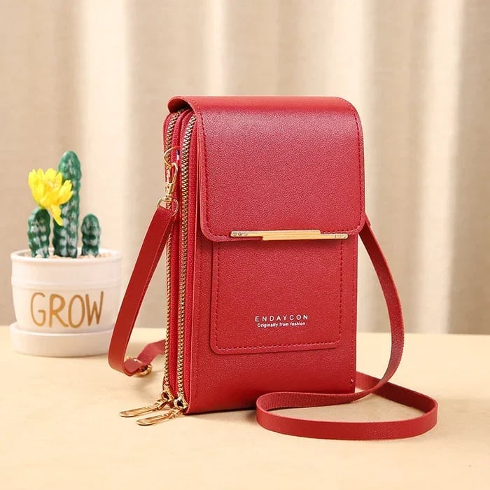 Anti-Theft Leather Bag