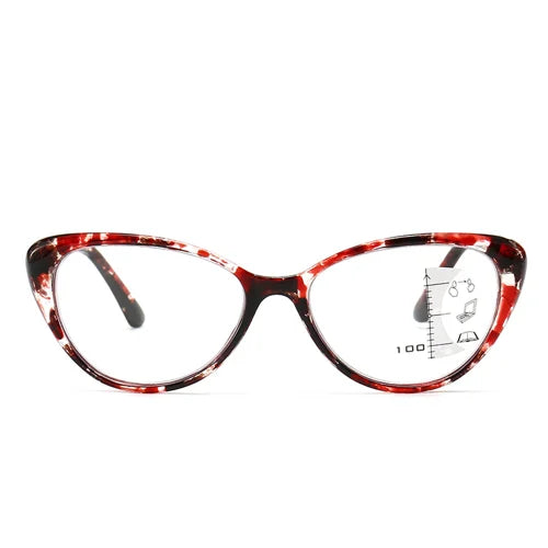 Cat Eye Zoom HD Anti-Blaulicht Lesebrille