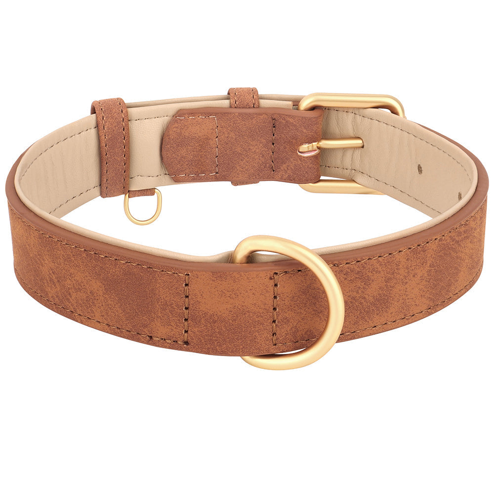 PrimePaw™ | Stylische Lederhalsband