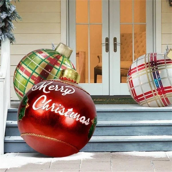 Opblaasbare Versierde Kerstbal