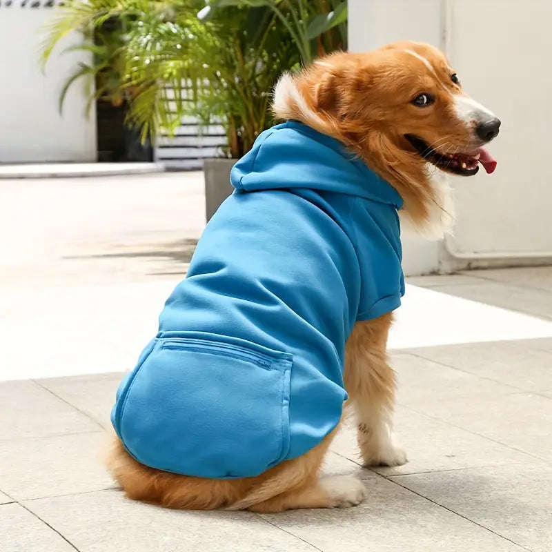 ChillWoof™ | Say goodbye to shivers with this warm hoodie