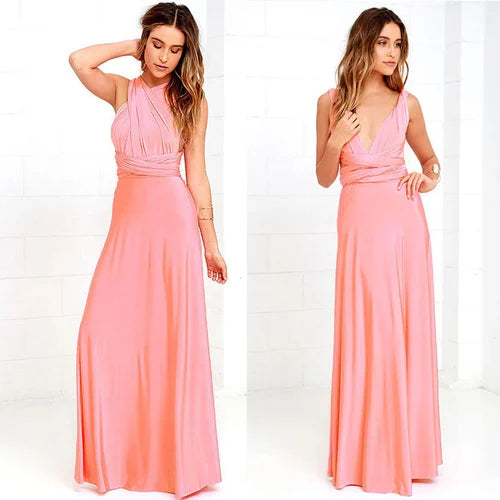 Versatile and Strapless Wrap Dress