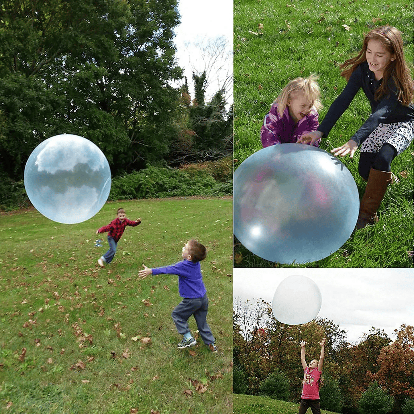 Verbazingwekkende bubbelbal
