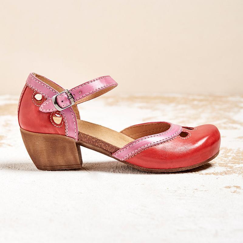 Amalia™ | Orthopaedic Sandals with Low Heel