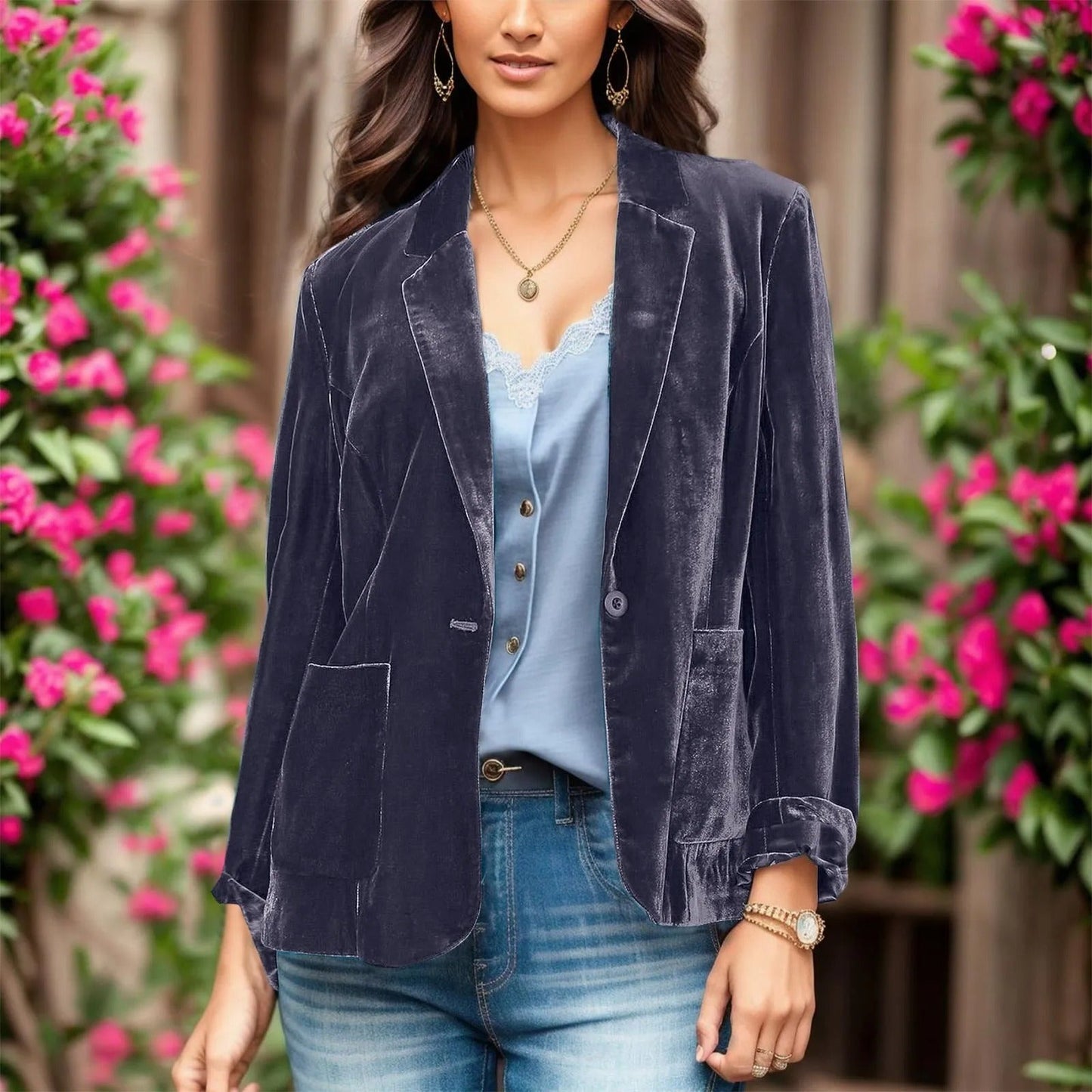 Zelda – Long-Sleeved Revers Coat