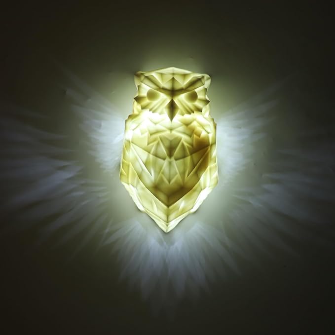 3D Adelaar Wandlamp LED Wandlamp Hars Dierensculptuur