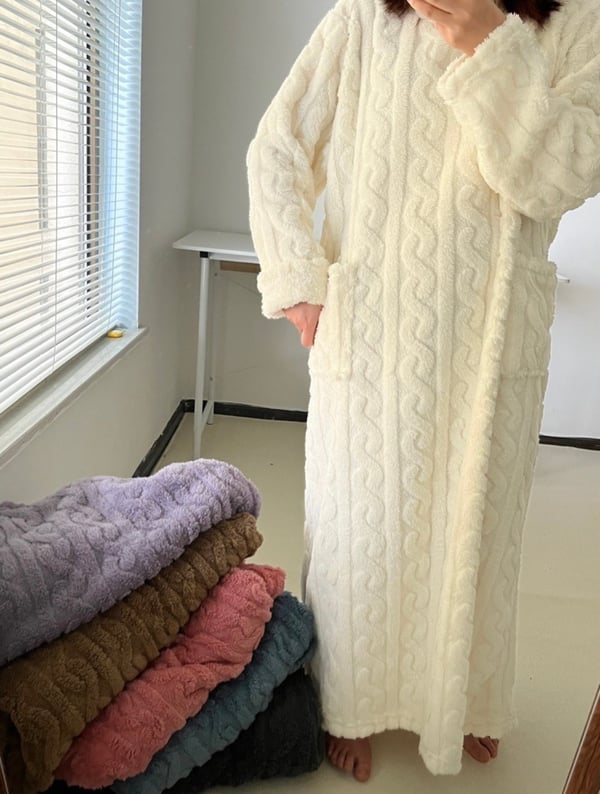 Vreni – Winter Koraal Velours Loungewear