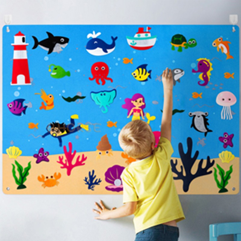 FeltBoard™ | Meet the wonderful animals! - Felt board