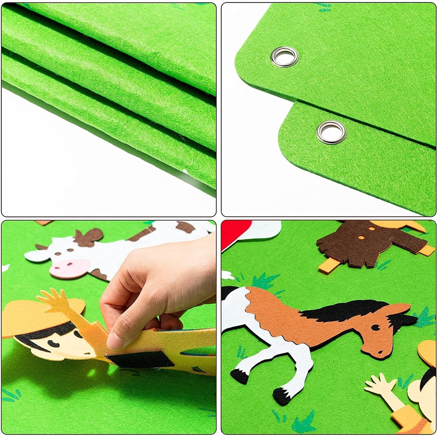 FeltBoard™ | Meet the wonderful animals! - Felt board