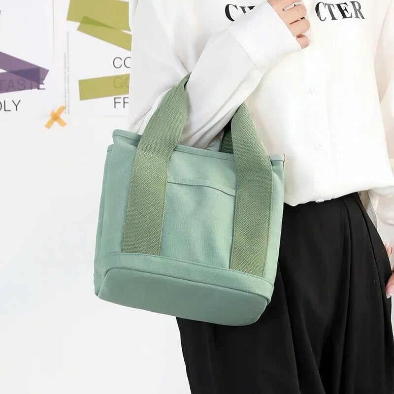 Sac à main grande capacité avec plusieurs compartiments
