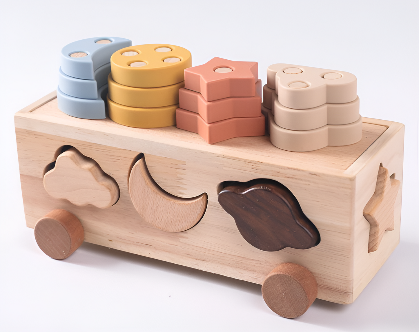 Montessori Silikone Stablelegetøj