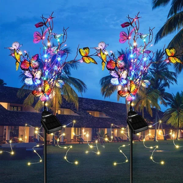 Solar Butterfly Lights for Outdoors