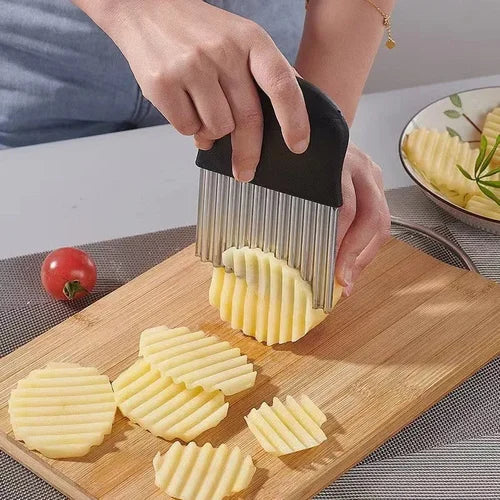 Golvende aardappelsnijder