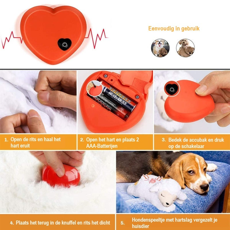CuddleBuddy™ | For Anxiety, Barking, and Loneliness