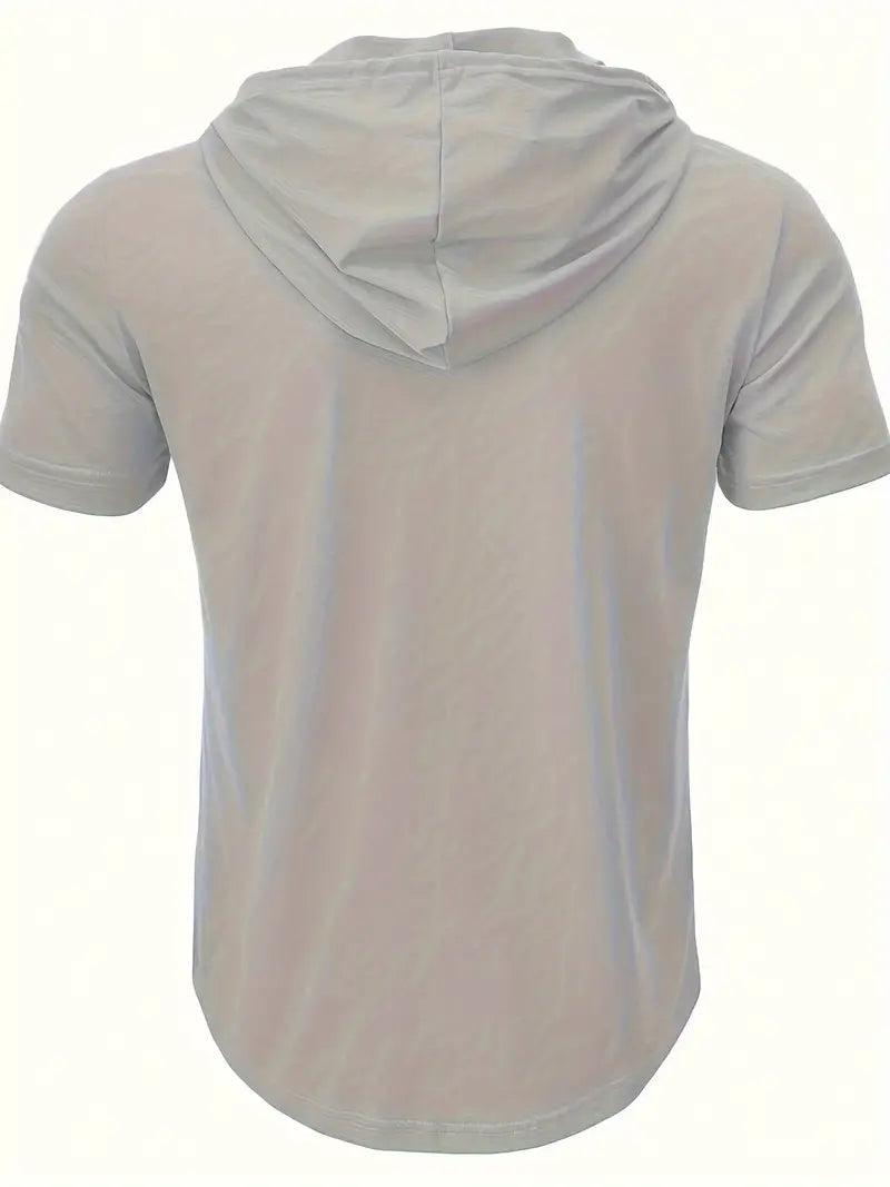 Vivek™ - Korte Mouwen Hoodie Shirt