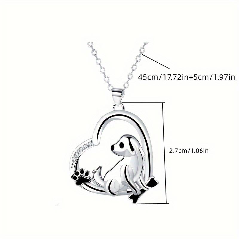 PupShine™ | Luxe Heart and Dog Necklace