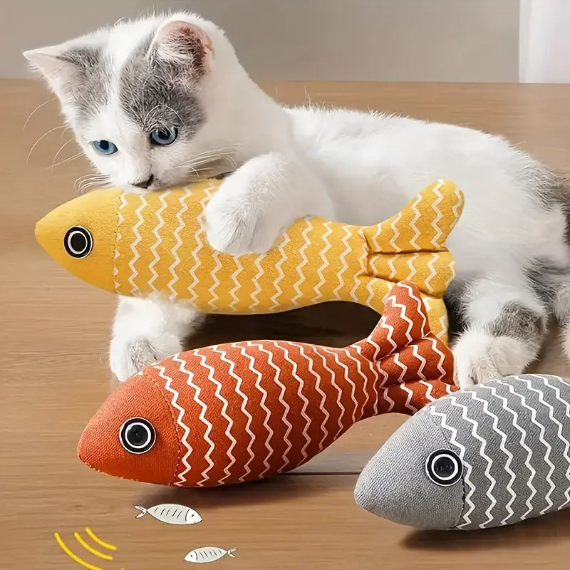CoralCat™ | Fish-Shaped Catnip Toy