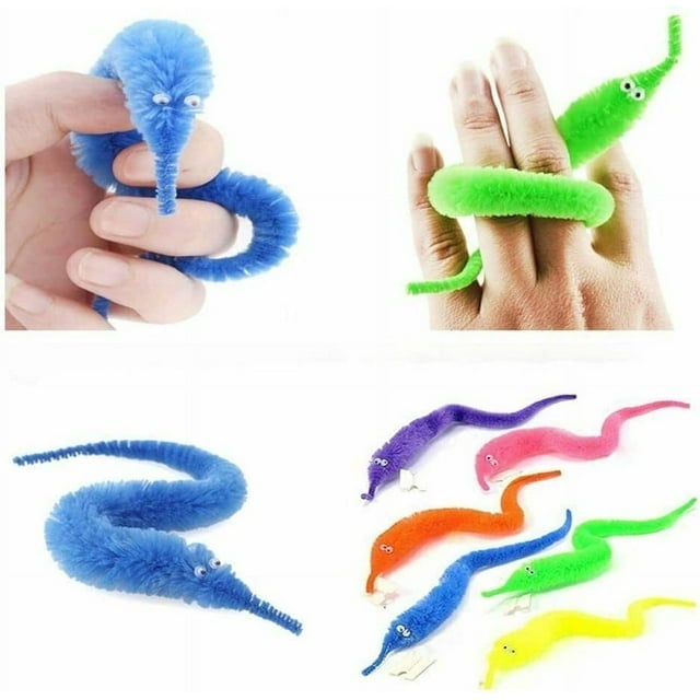 Rainbow Magic Wiggly Worm (6 Paare)