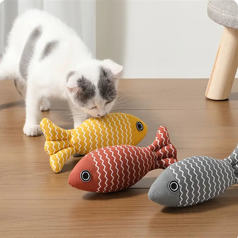 CoralCat™ | Fish-Shaped Catnip Toy